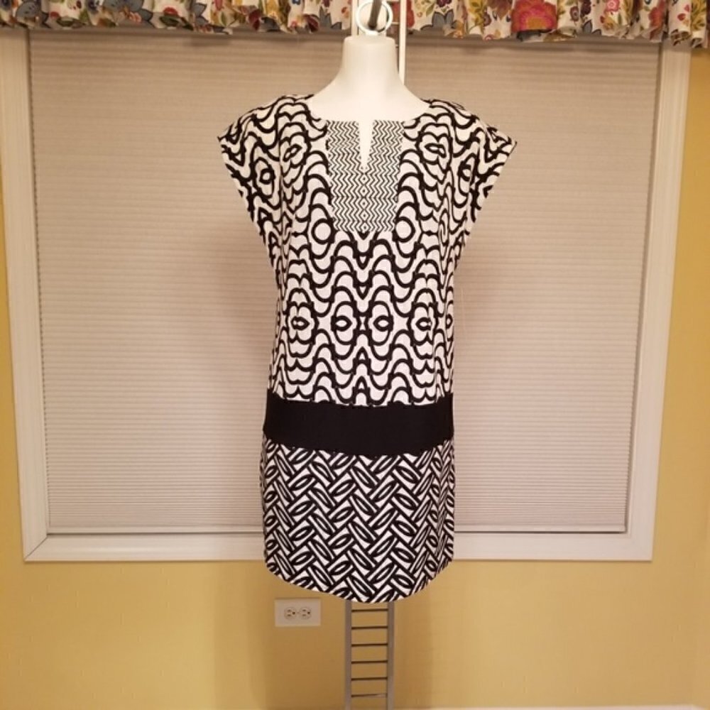 Laundry by Shelli Segal print dress (S)